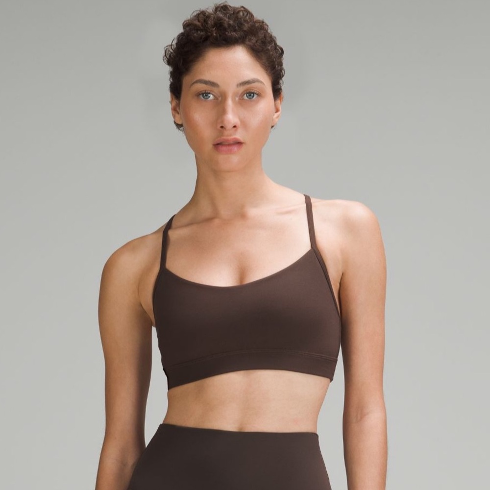 Lululemon Flow Y Nulu Bra Espresso